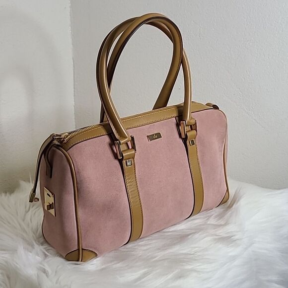 💯Authentic Gucci Suede Duffle Bag- Small sized 🍀 - Picture 14 of 16